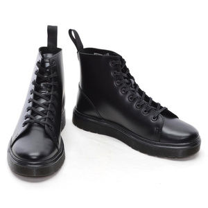 talib 8 eye leather boots